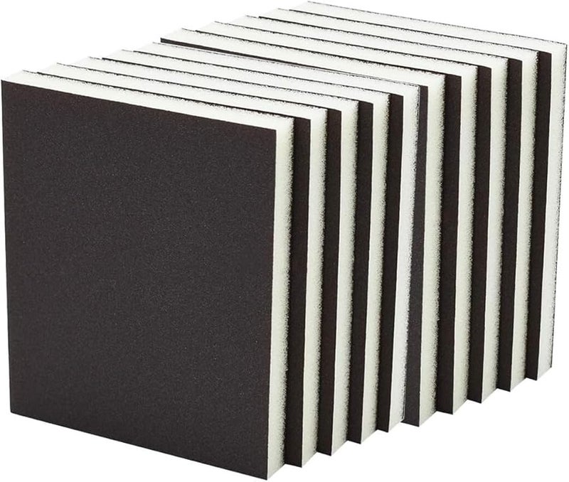 10 Pcs Reusable Sanding Sponge Blocks 180 Grit for Wood Metal Furniture Wet Dry Polishing - Image 1